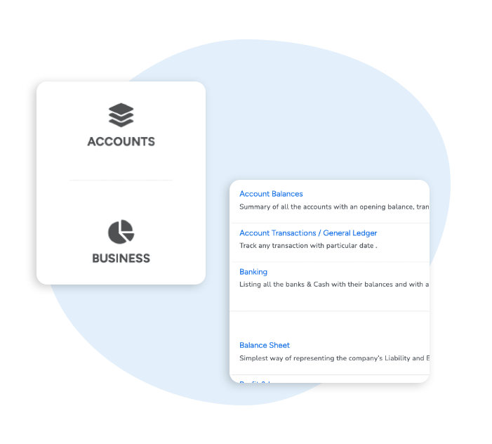 Simplified Accounts and Finances